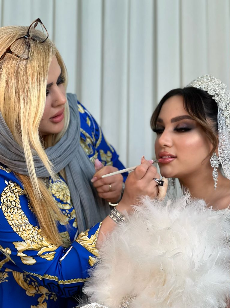 آموزش گریم عروس